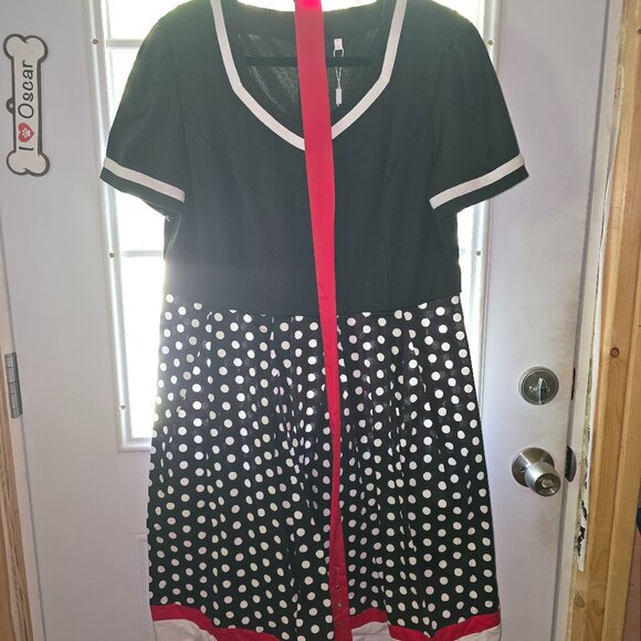 Retro 50s Style Dress - Picture 1 of 8